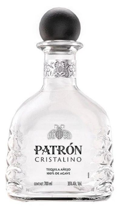 Patron Cristalino Anejo Tequila at CaskCartel.com