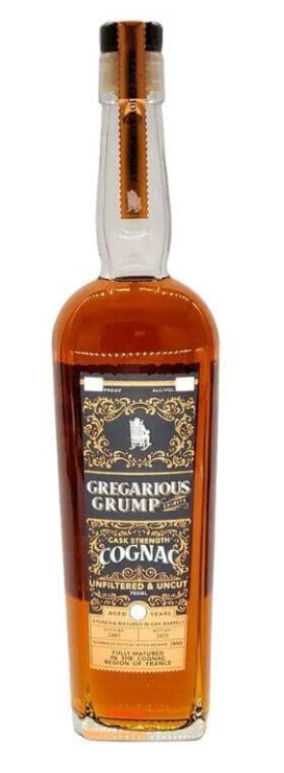 Gregarious Grump 10 Year X.O. Fins Bois Cask Strength Cognac at CaskCartel.com
