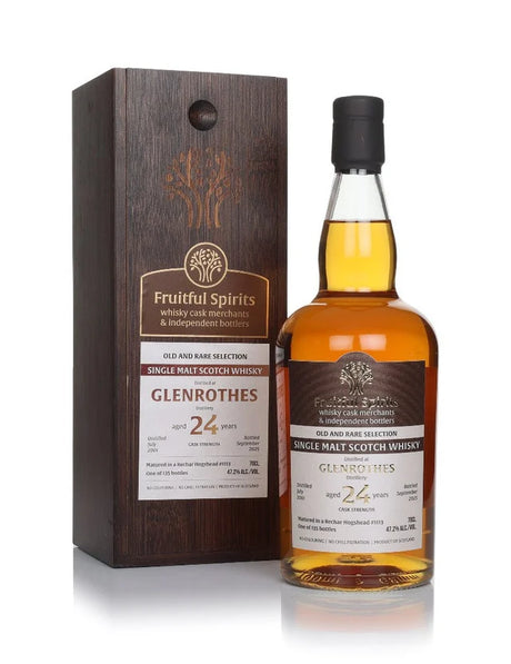 Glenrothes 24 Year Old 2001 Cask #1113 - Fruitful Spirits Single Malt Scotch Whisky | 700ML at CaskCartel.com