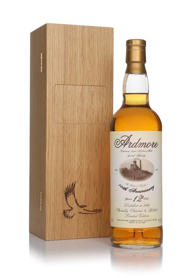 Ardmore 12 Year Old 1986 – 100th Anniversary Single Malt Scotch Whisky | 700ML at CaskCartel.com