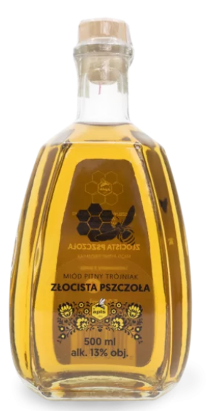 Miod Pitny Trojniak Zlocista Pszczola | 500ML at CaskCartel.com