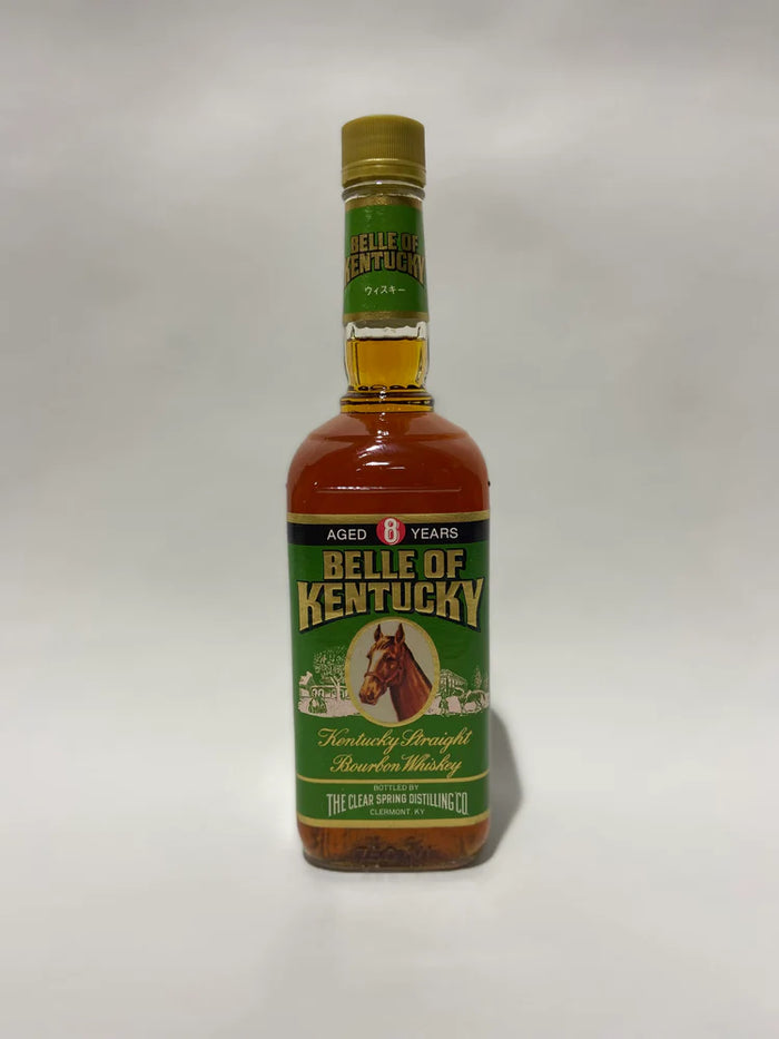 Clear Spring Distilling Co Belle of Kentucky 8 year old 1988 Kentucky Straight Bourbon