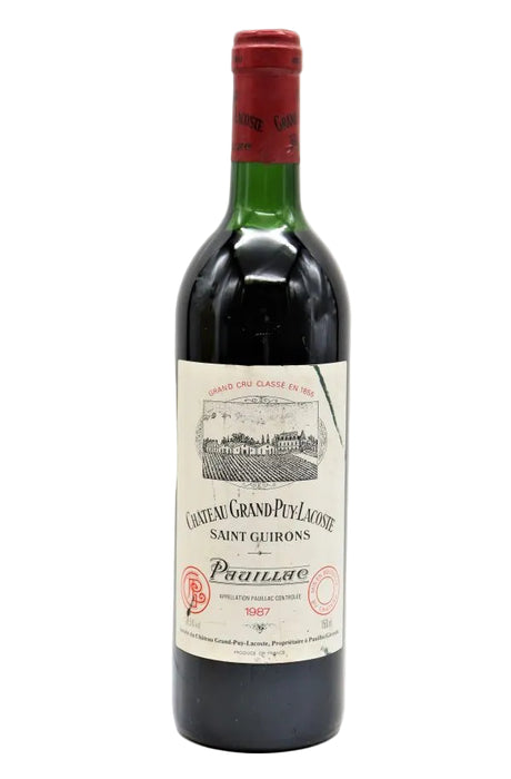 1987 | Chateau Grand-Puy-Lacoste | Pauillac at CaskCartel.com