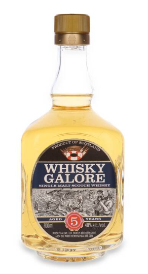 Whisky Galore 5 Year Old Single Malt Scotch Whisky | 700ML at CaskCartel.com