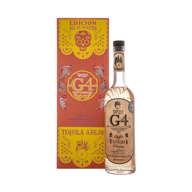G4 | Día de Muertos | Añejo Tequila (Orange Box) at CaskCartel.com