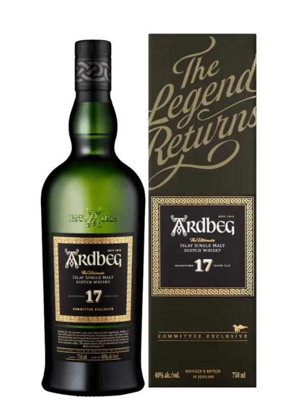 Ardbeg 17 Year Old Committee Exclusive Islay Single Malt Scotch Whisky at CaskCartel.com