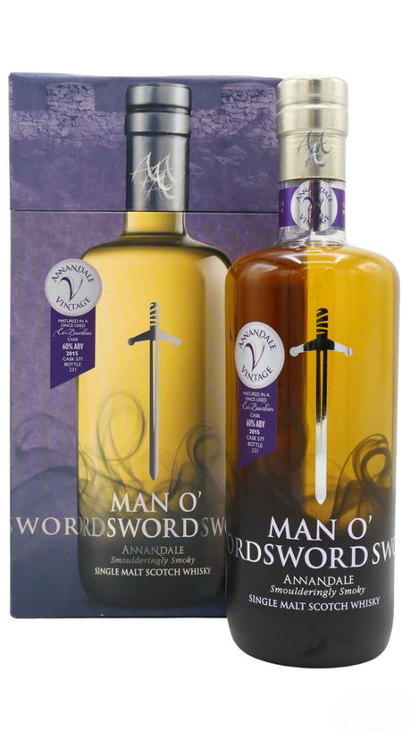 Annandale Vintage Man O' Sword Bourbon Cask #577 2015 5 Year Old Whisky | 700ML at CaskCartel.com