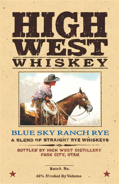 High West Blue Sky Ranch Rye Whiskey at CaskCartel.com