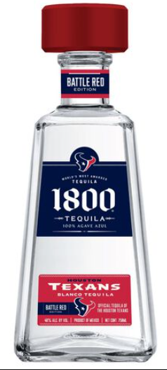 1800 Houston Texans Blanco Tequila at CaskCartel.com