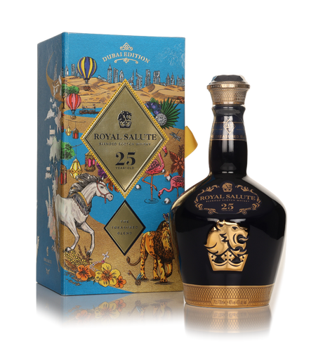 Royal Salute 25 Year Old - The Treasured Blend Dubai Edition Blended Malt Scotch Whisky | 700ML at CaskCartel.com