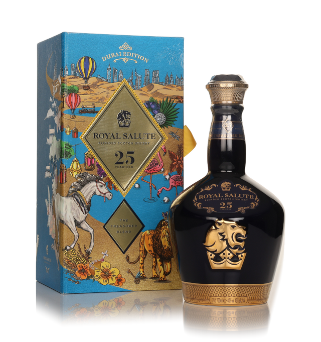 Royal Salute 25 Year Old - The Treasured Blend Dubai Edition Blended Malt Scotch Whisky | 700ML at CaskCartel.com
