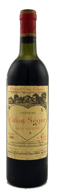 1980 | Chateau Calon-Segur | Saint-Estephe at CaskCartel.com