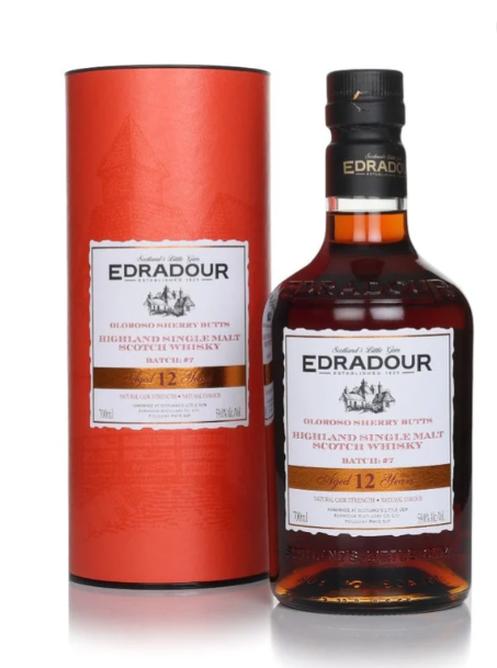 Edradour 12 Year Old 2013 Sherry Cask Strength Batch #7 Single Malt Scotch Whisky | 700ML at CaskCartel.com