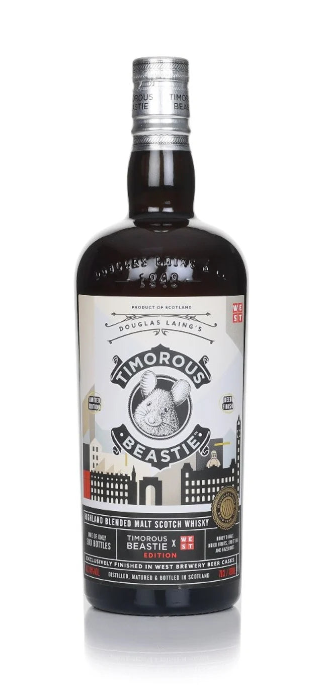 Timorous Beastie x WEST Brewery Beer Cask Finish Blended Malt Scotch Whisky | 700ML at CaskCartel.com