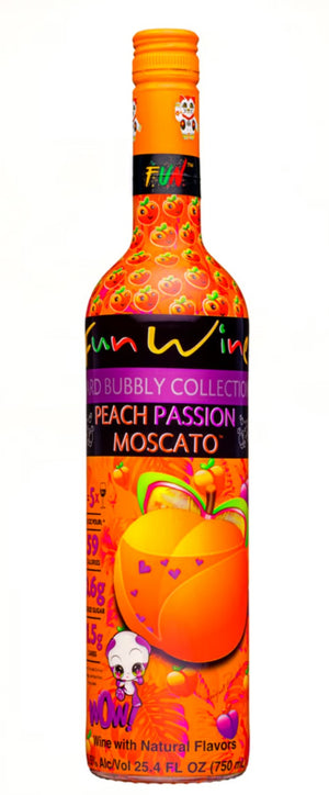 Friends Fun Wine | Hard Bubbly Collection Peach Passion Moscato - NV at CaskCartel.com