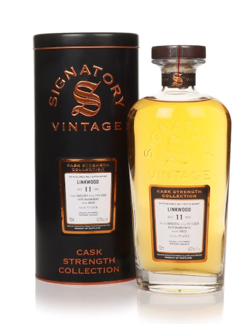 Linkwood 11 Year Old 2012 Cask #306252 Cask Strength Collection Signatory Single Malt Scotch Whisky | 700ML at CaskCartel.com