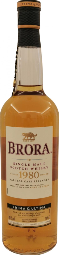 Brora 40 Year Old Prima & Ultima Second Release 1980 Single Malt Scotch Whisky | 700ML at CaskCartel.com