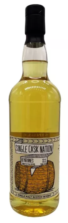 Single Cask Nation Benrinnes 11 Year Old 2011 Scotch Whisky