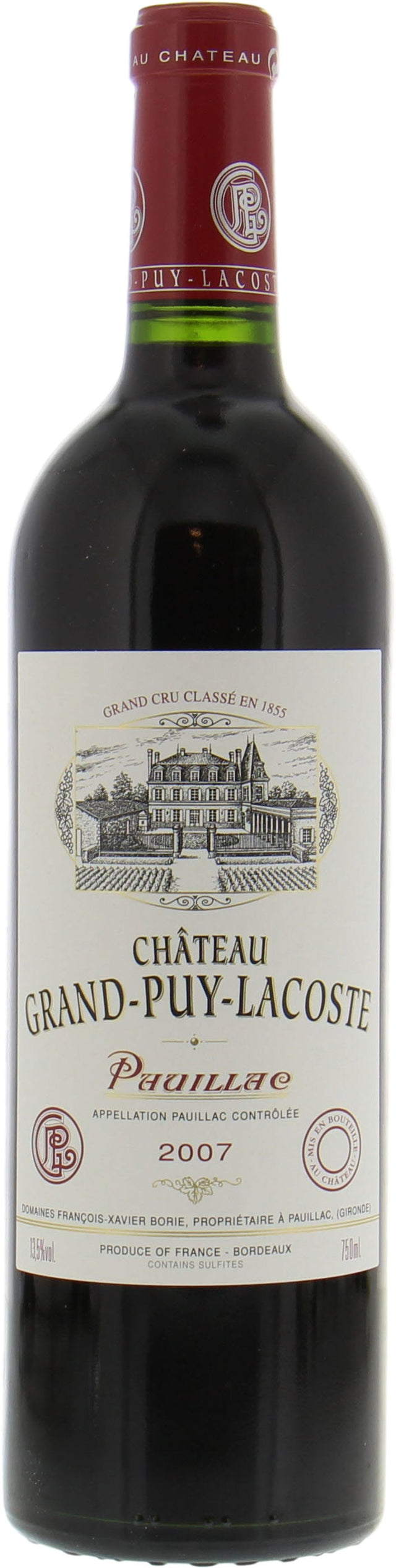 2007 | Chateau Grand-Puy-Lacoste | Pauillac at CaskCartel.com
