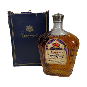 Crown Royal Rare Canadian Whisky 1960's Silver Capsule 25 ounces at CaskCartel.com