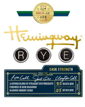 Hemingway Cask Strength Rye Whiskey at CaskCartel.com