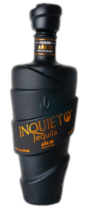 Inquieto Anejo Black Tequila