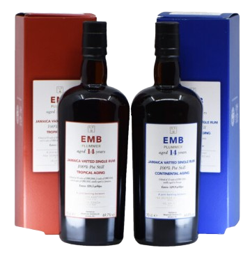 EMB Plummer 2005 14 Year Old Rum | (2*700ML) Bottle Bundle at CaskCartel.com