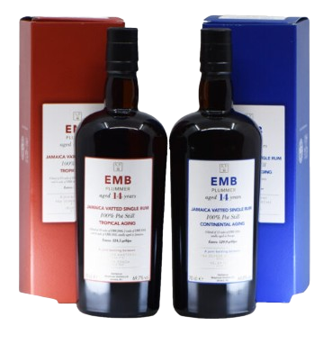 EMB Plummer 2005 14 Year Old Rum | (2*700ML) Bottle Bundle
