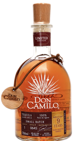 Don Camilo Organic 9 Year Old Extra Anejo Tequila at CaskCartel.com