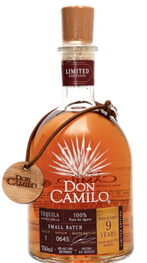Don Camilo Organic 9 Year Old Extra Anejo Tequila