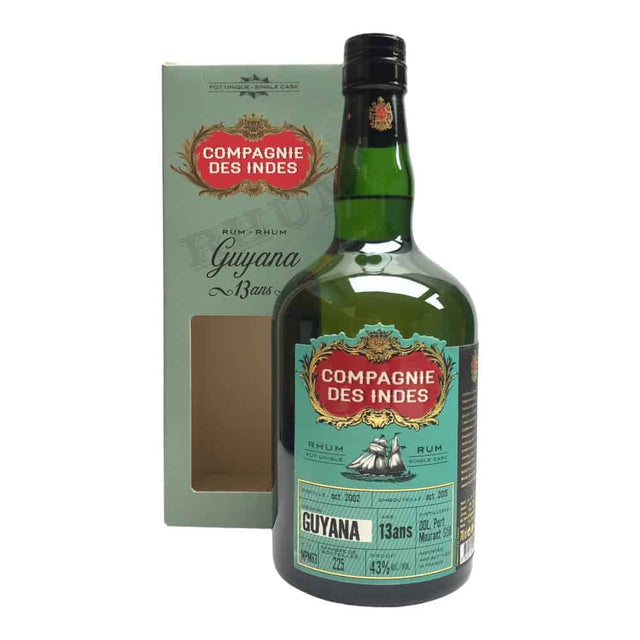 Compagnie Des Indes Guyana 13 Year Old DDL Port Mourant | 700ML at CaskCartel.com