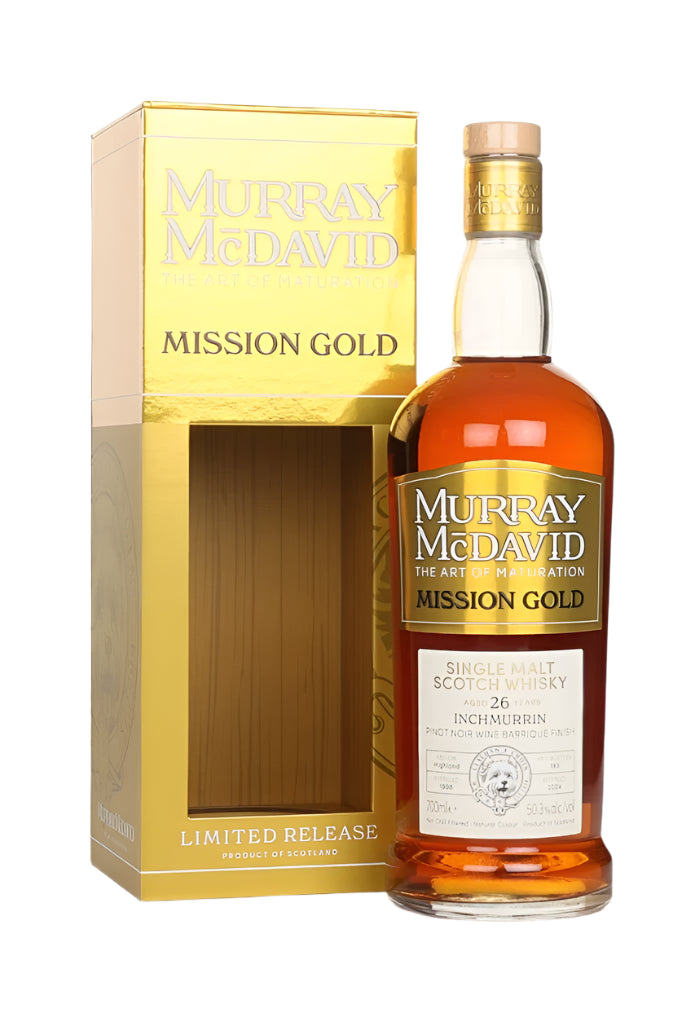 Inchmurrin 26 Year Old 1998 - Mission Gold (Murray McDavid) Single Malt Scotch Whisky | 700ML at CaskCartel.com