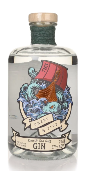 Creed & Tide Lime & Sea Salt Gin | 700ML at CaskCartel.com