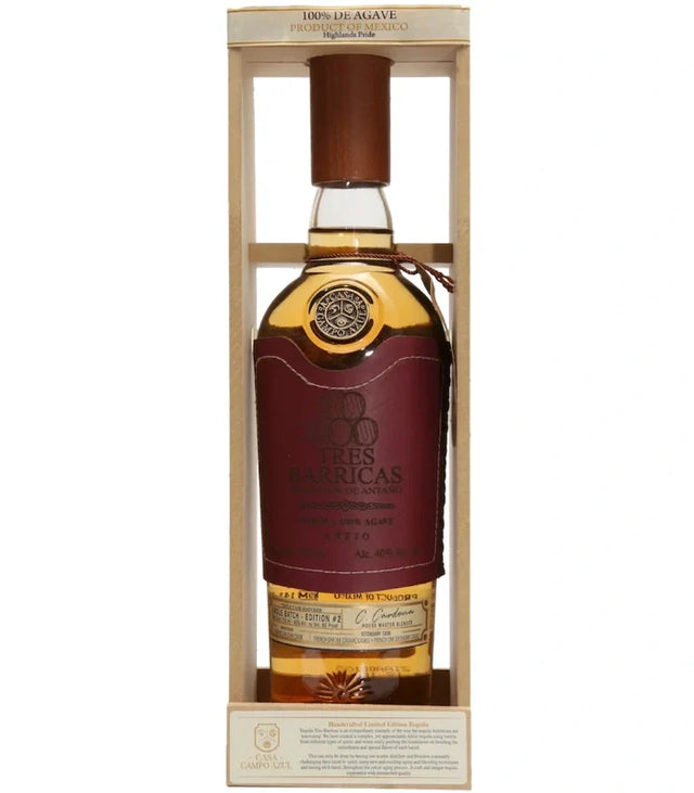 Tres Barricas Single Batch Edition #2 Anejo Tequila at CaskCartel.com