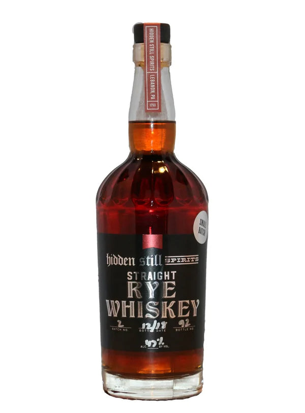 Hidden Still Pennsylvania Minimum 2 Year Old Straight Rye Whiskey