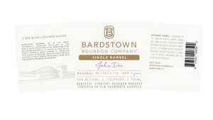 Bardstown Bourbon Single Barrel Bourbon Finished in Old Fashioned Barrels at CaskCartel.com