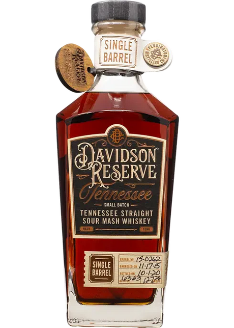Davidson Reserve Single Barrel Tennessee Straight Sour Mash Whiskey at CaskCartel.com