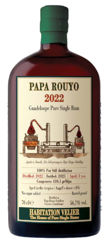 Habitation Velier Papa Rouyo 2022 Aged 1 Year Old | 700ML at CaskCartel.com