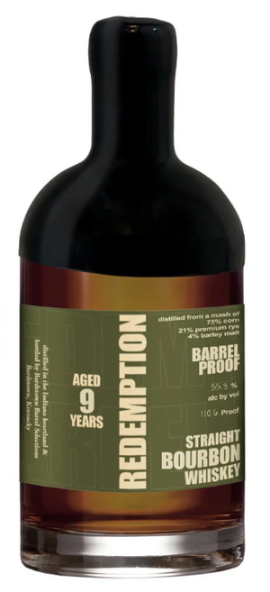 Redemption 9 Year Old Batch #1 Barrel Proof Straight Bourbon Whiskey at CaskCartel.com