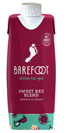 Barefoot Cellars | Wine-to-Go Sweet Red Blend (Half Litre) - NV at CaskCartel.com