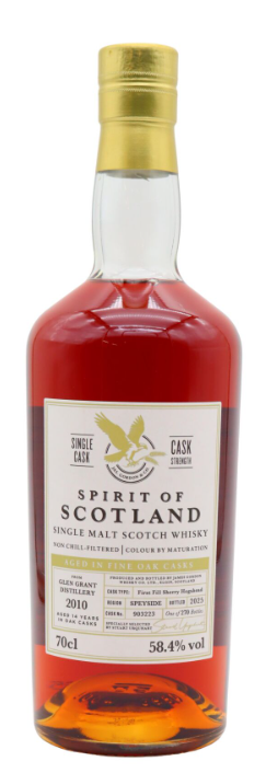 Glen Grant Spirits Of Scotland Single Cask #903223 14 Year Old · 2010 Vintage Single Malt Scotch Whisky | 700ML at CaskCartel.com