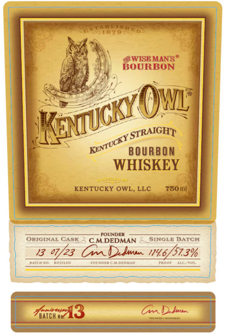 Kentucky Owl Batch #13 Bourbon Whiskey at CaskCartel.com