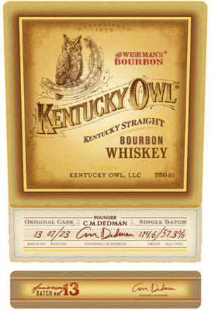 Kentucky Owl Batch #13 Bourbon Whiskey at CaskCartel.com