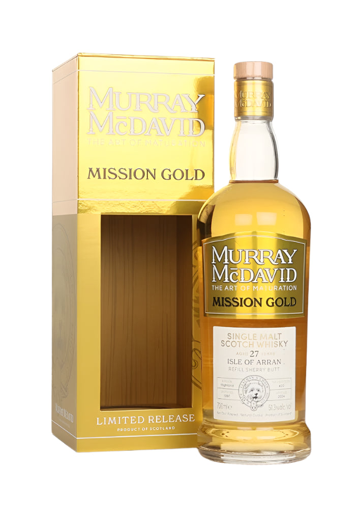 Arran 27 Year Old 1997 - Mission Gold (Murray McDavid) Single Malt Scotch Whisky | 700ML at CaskCartel.com