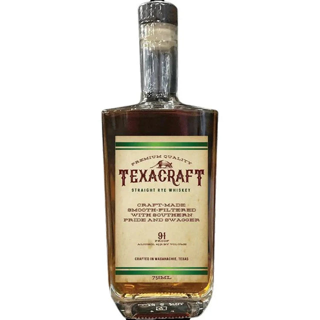 Texacraft Straight Rye Whiskey at CaskCartel.com