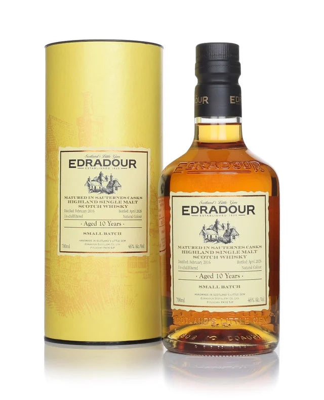 Edradour 10 Year Old 2016 - Sauternes Cask Matured Single Malt Scotch Whisky | 700ML at CaskCartel.com