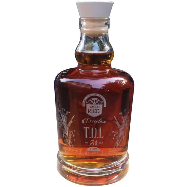 Famille Ricci Exception Trinidad 31 Year Old TDL 1991 Rum | 700ML at CaskCartel.com