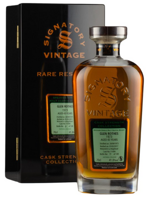 Glenrothes 43 Year Old Cask Strength Collection Signatory 1973 Single Malt Scotch Whisky | 700ML at CaskCartel.com