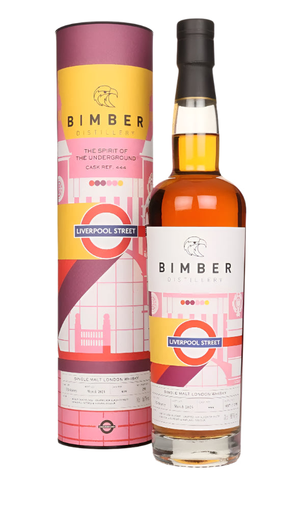 Bimber Spirit of the Underground Cask #444 - Liverpool Street Single Malt London Whisky | 700ML at CaskCartel.com