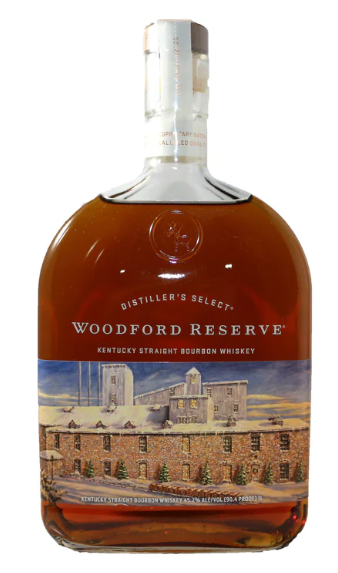 Woodford Reserve Distillers Select Holiday Artist Bottle Kentucky Straight Bourbon Whiskey | 1L